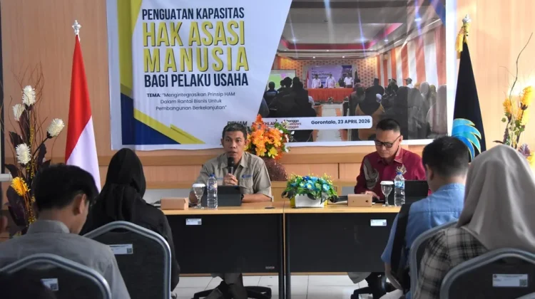 Pelaku Usaha di Gorontalo Didorong Terapkan HAM dalam Bisnis