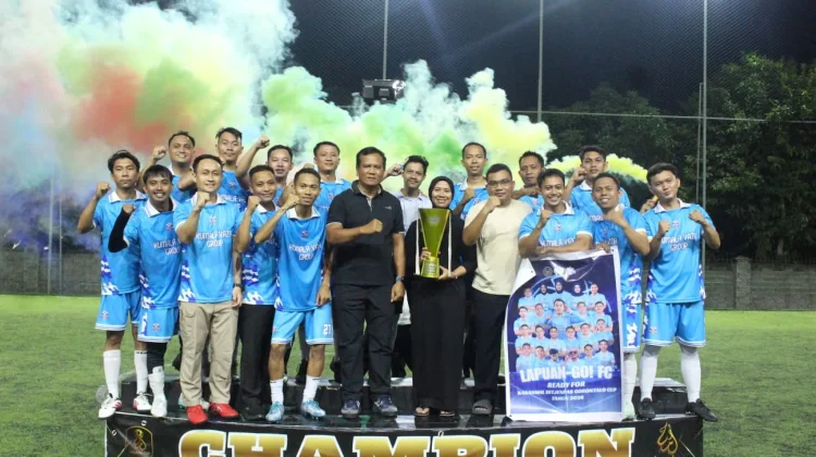 Lapas Perempuan Juara Turnamen Minisoccer Ditjenpas Gorontalo CUP 1