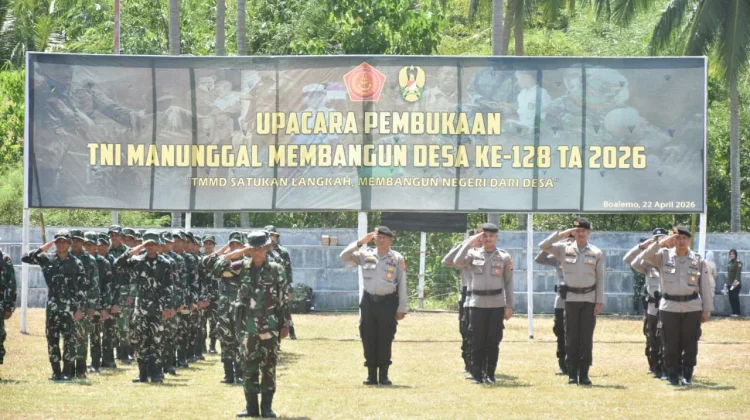 TMMD Boalemo Dimulai, Pembangunan Infrastruktur dan Pemberdayaan Jadi Fokus