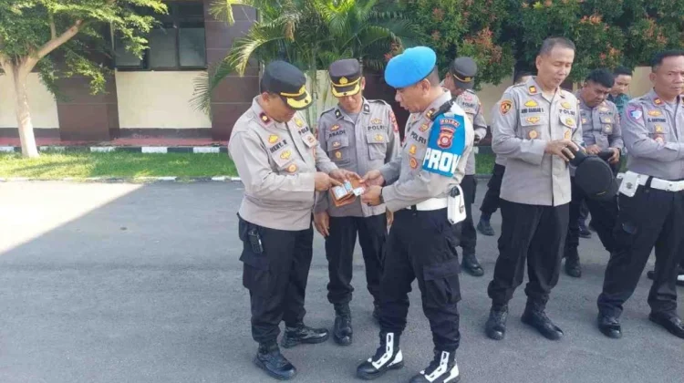 Propam Polda Gorontalo Tertibkan Disiplin Personel di Pohuwato