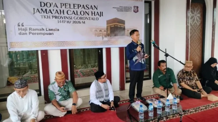 Dinkes P2KB Provinsi Gorontalo Gelar Doa Pelepasan JCH dan TKH