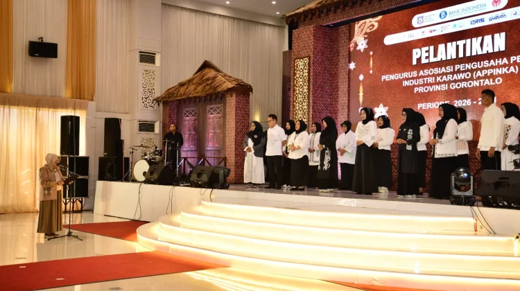 Dukung Pengembangan Karawo, Pengurus APPINKA dan APPMI Gorontalo Dilantik