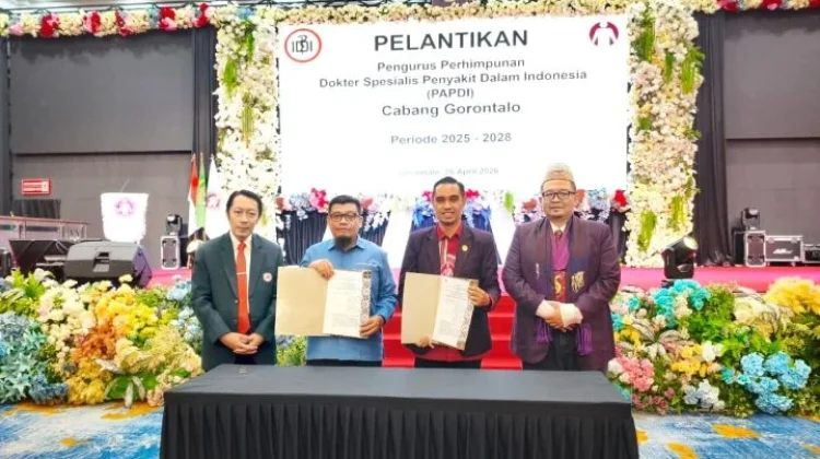 Dinkes dan PAPDI Gorontalo Tingkatkan Pelayanan Penyakit dalam di Daerah