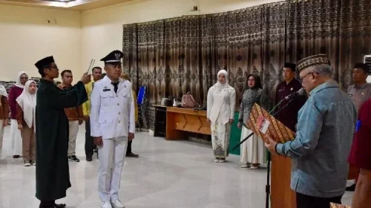 Lantik Pj Kepala Desa Olobua, Sofyan Tekankan Sejumlah Hal Penting