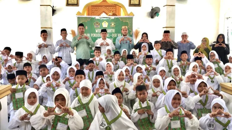 Wisuda Santri TPQ Miftahul Khairaat, Dorong Generasi Qurani Bone Bolango