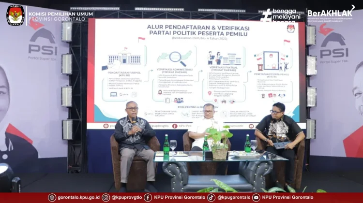 KPU Provinsi Gorontalo Tekankan Tahapan Pemilu, Parpol Diminta Patuhi Regulasi