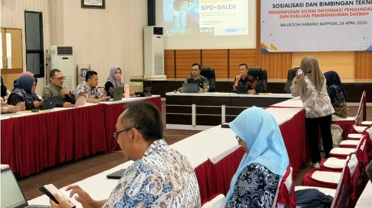 Bappeda Gorontalo Sosialisasi SIPD DALEV untuk OPD