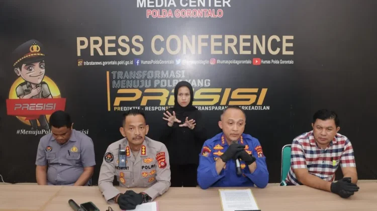 Diduga Angkut Sianida,  Polairud Ungkap Kasus Kapal Terdampar di Gorut