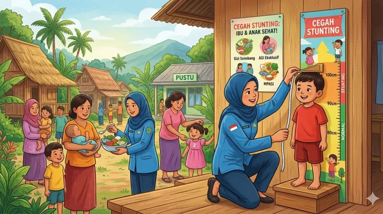 Tenaga Gizi Ungkap Masih Banyak Orang Tua Tak Sadar Anak Stunting
