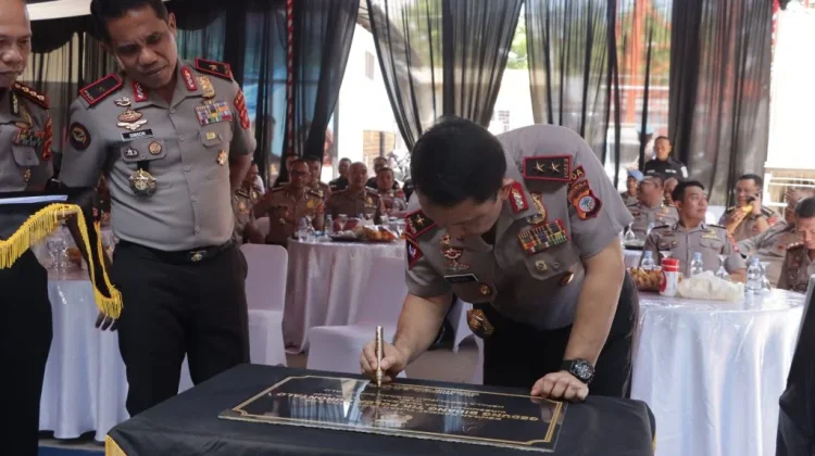 Perkuat Layanan Digital, Kapolda Gorontalo Resmikan Gedung Teknologi Informasi