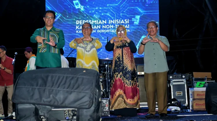 Gorut Luncurkan Kawasan Non-Tunai di HUT ke-19