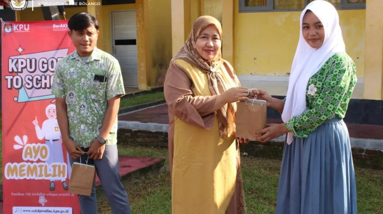KPU Bone Bolango Sasar Pelajar, Pemilih Pemula Mulai Disiapkan