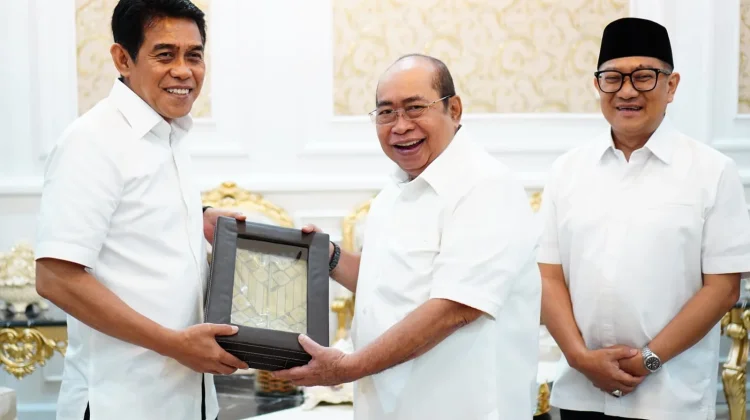Wali Kota Adhan dan Wawali Indra Terima Kunjungan Bupati Parimo, Bahas Rencana Asra