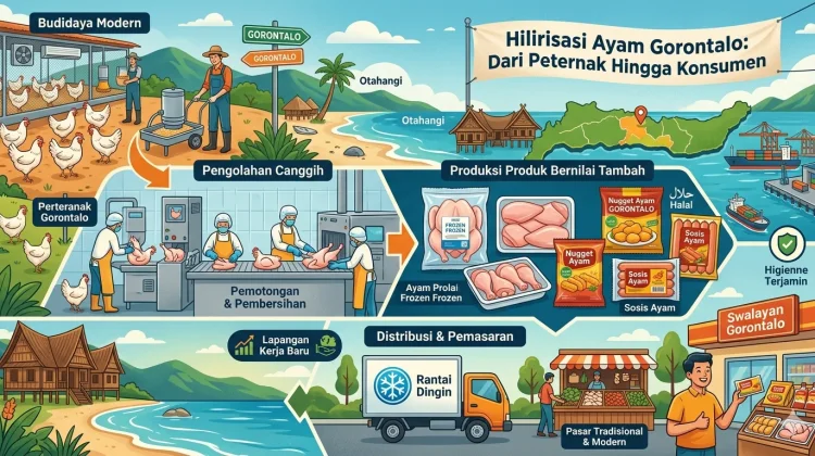 Ketua DPRD Nyatakan Dukungan Terhadap Hilirisasi Ayam Terintergrasi