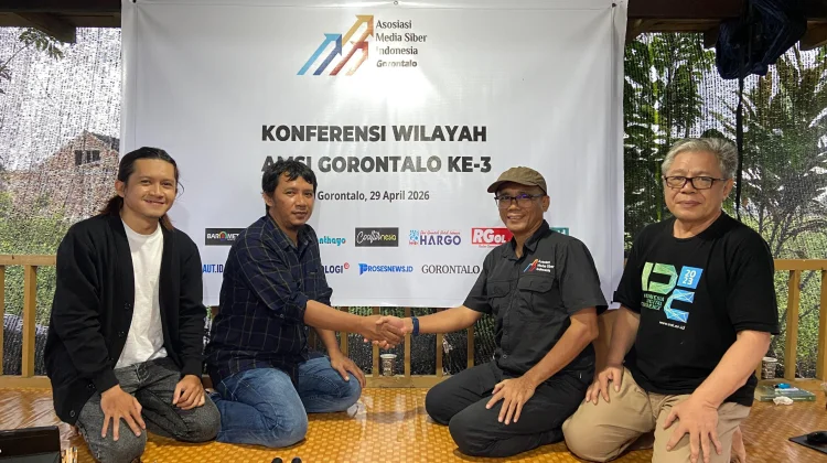 Melki Gani – Fajri A. Kidjab Pimpin AMSI Gorontalo Periode 2026–2030