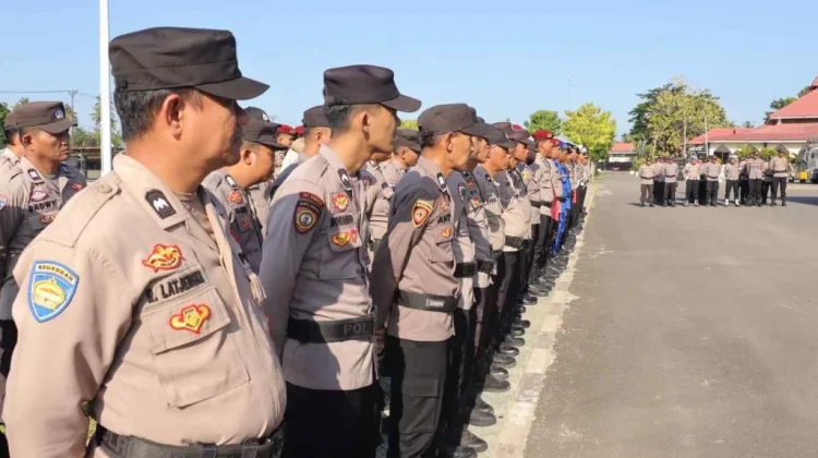 Polres Pohuwato Siagakan Ratusan Personel Amankan Peringatan May Day