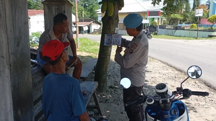 Propam Polsek Boliyohuto Buka Aduan Masyarakat Lewat Barcode