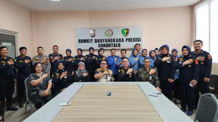 Ratusan Pekerja RS Bhayangkara Gorontalo Daftar BJPS Ketenagakerjaan