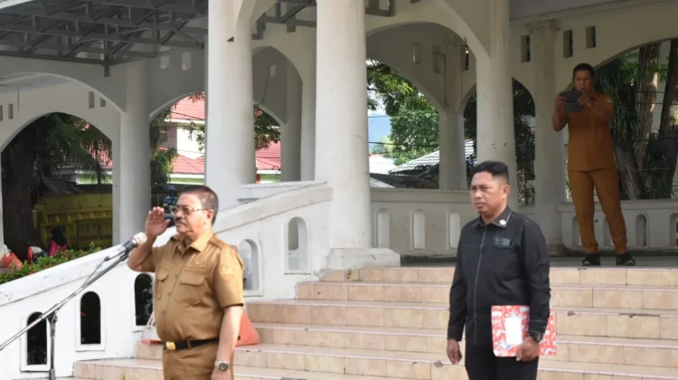 Rum Pagau Tekankan Percepatan Program 2026, pada Apel Awal Pekan