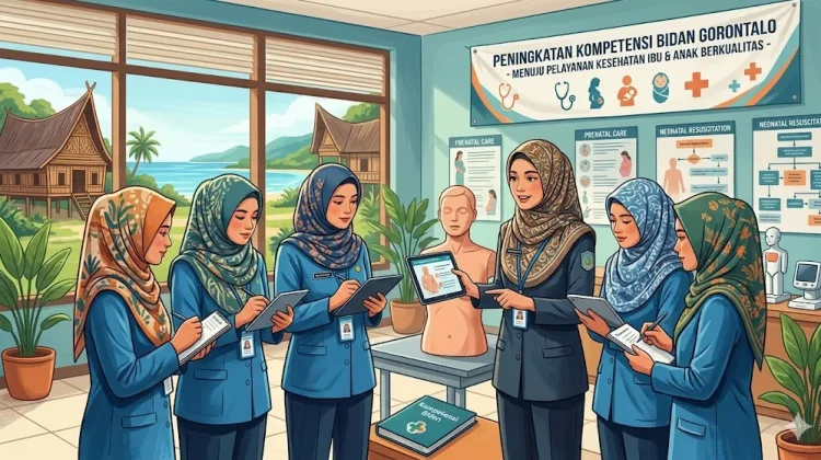 Momentum Hari Bidan Internasional, Kompetensi Bidan di Gorontalo Perlu Diperkuat
