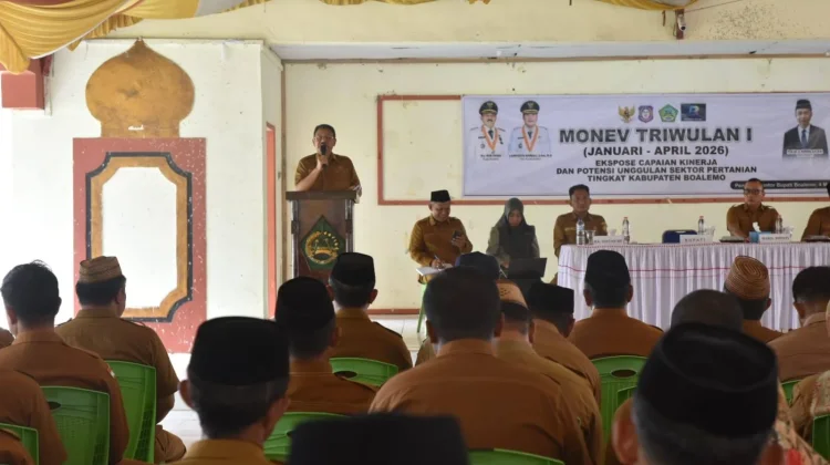 Bupati Rum Pagau Evaluasi Kinerja Camat dan Kades di Sektor Pertanian