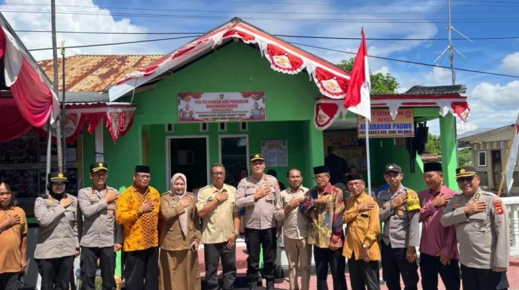 Polda Gorontalo Nilai Satkamling, Dorong Partisipasi Warga Jaga Keamanan