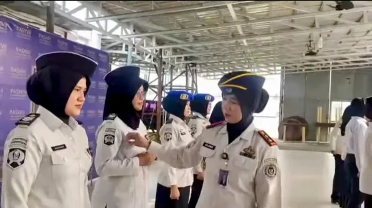 Tegakkan Disiplin Pegawai, Lapas Perempuan Gorontalo Gelar Pemeriksaan Atribut