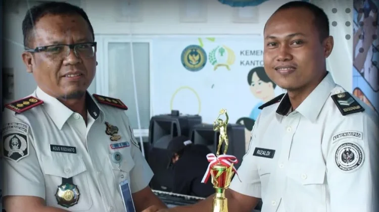 Lapas Boalemo Raih Penghargaan Lomba Olahraga Peringatan HBP ke-62