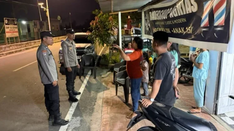 Polsek Kota Utara Polresta Gorontalo Kota Persempit Ruang Gerak Kriminalitas
