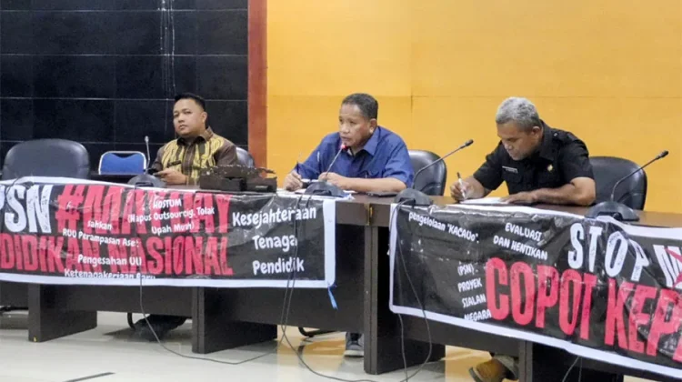 Wakil Ketua DPRD Terima Aspirasi Terkait Demokrasi dan Ketahanan Pangan
