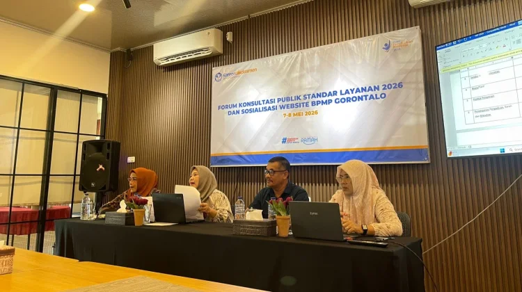 BPMP Gorontalo Gelar Forum Konsultasi Standar Pelayanan 2026