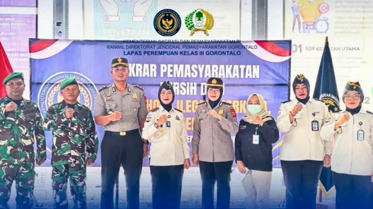 Lapas Perempuan Gorontalo Komitmen Berantas HP Ilegal, Narkoba dan Penipuan