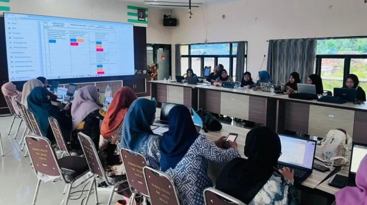 Dinkes P2KB dan BKPSDM Susun SKP dan Sosialisasi BKPSDM Digitatal