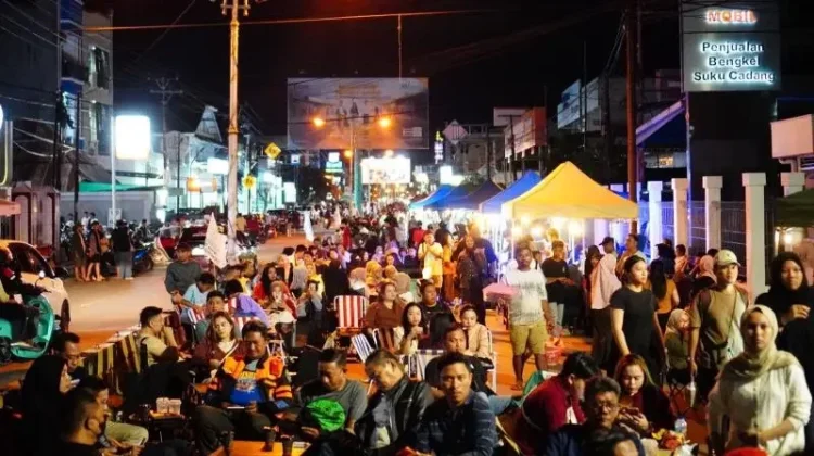 Street Food Kota Gorontalo Raup Rp128 Juta di Malam Pertama