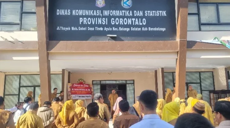 Pesan Kadis Kominfotik saat Apel Perdananya Pascapelantikan