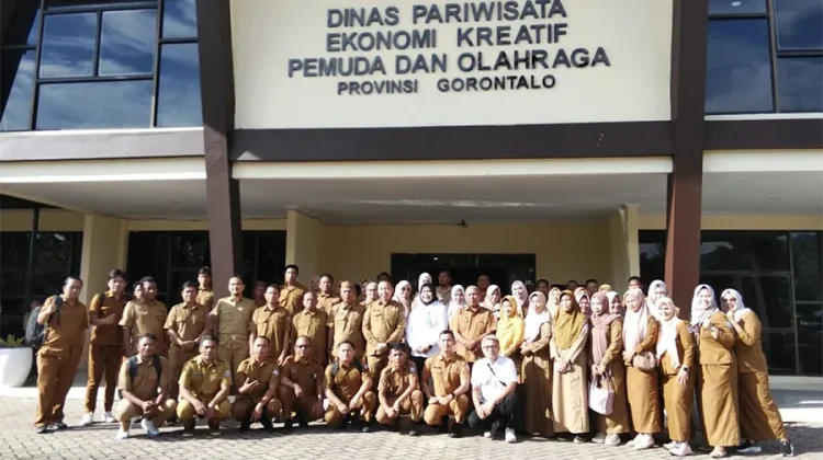 Disparekrafpora dan BNN Gorontalo Perkuat Benteng Olahraga Bersih