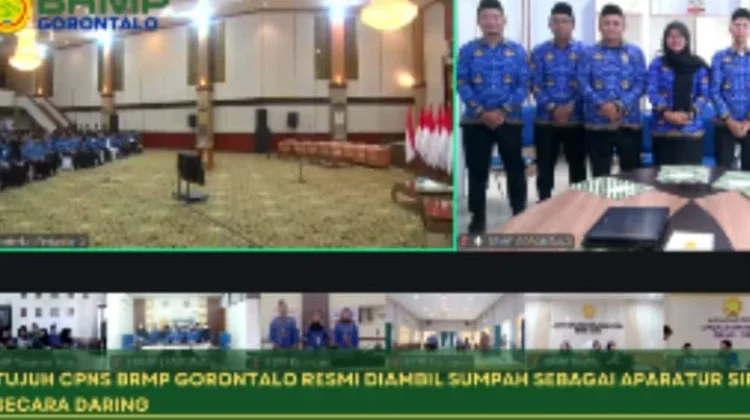 BRMP Gorontalo Ikuti Pelantikan Serentak PNS Kementan