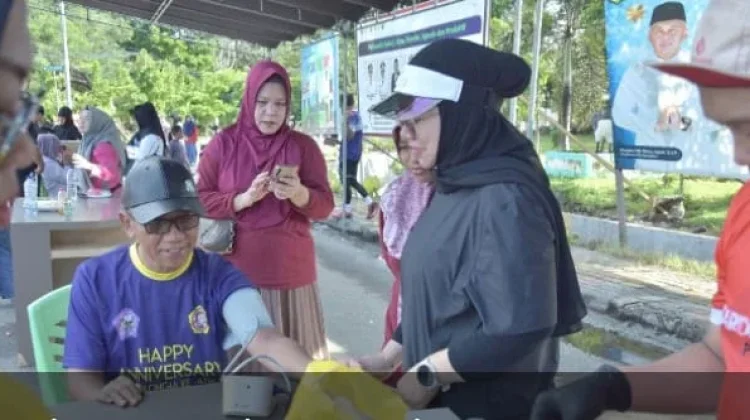 RSUD Bumi Panua Meriahkan CFD dengan Layanan Kesehatan Gratis