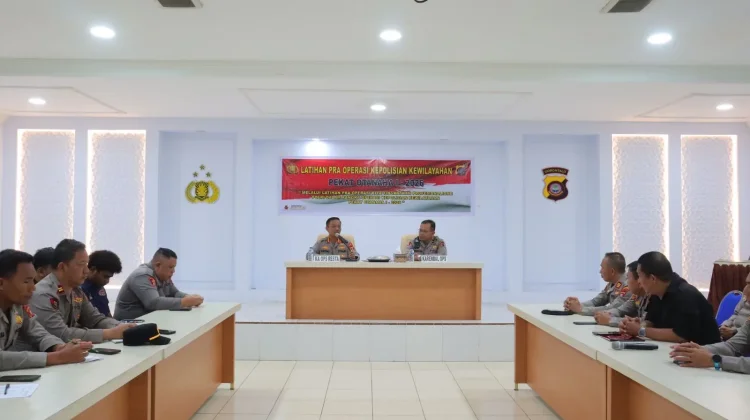 Berantas Penyakit Masyarakat, Polresta Gorontalo Kota Siapkan Operasi Pekat