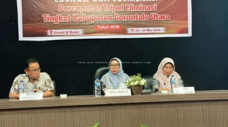 Wabup Gorut Dorong Triple Eliminasi
