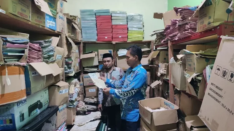 Tinjau Tata Kelola Arsip KUA, Kemenag Kabgor Dorong Percepatan Digitalisasi