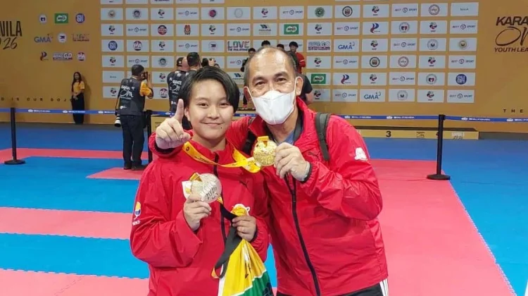 Zaskia Putri Raih Emas di WKF Youth League 2026 Manila