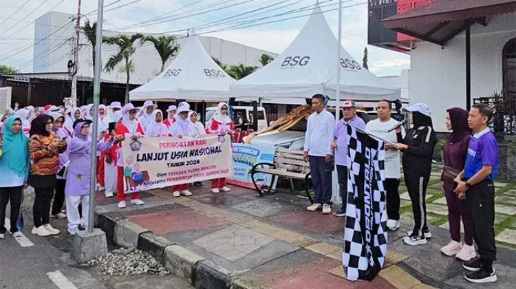 Wagub Idah Ikuti Jalan Santai Peringatan HALUN Tingkat Provinsi Gorontalo