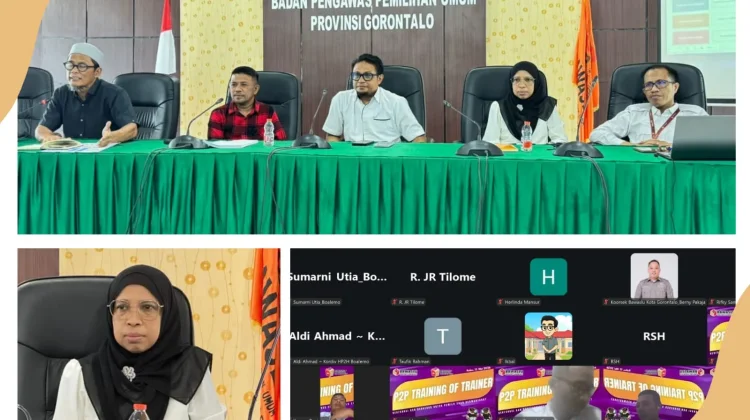 Bawaslu Gorontalo Tekankan Kesiapan Komunikasi Fasilitator