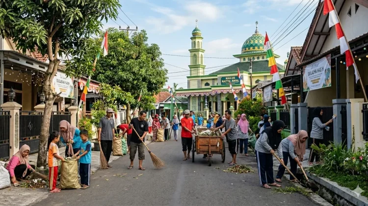 Tradisi Bersih-Bersih Sambut Hari Raya Qurban Masih Terjaga