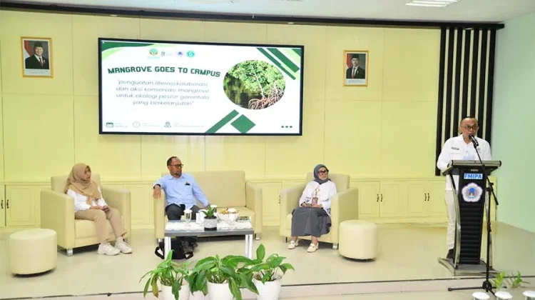 KKMD dan FMIPA UNG Perkuat Literasi Konservasi Mangrove