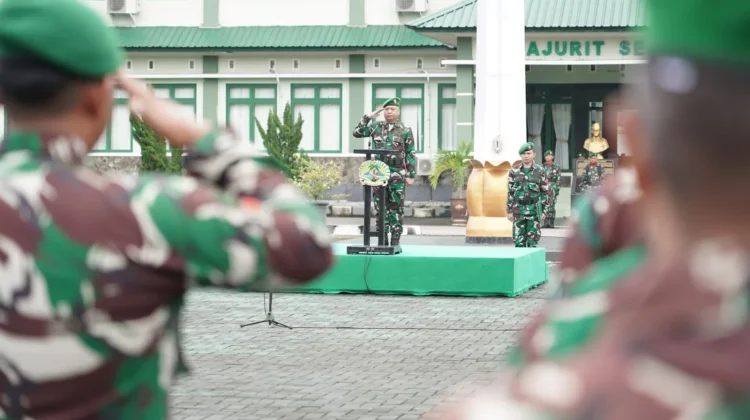 Sederet Pesan dan Penegasan Kasad di Upacara Bendera 17-an Korem 133/NW