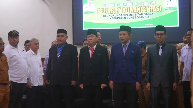Ismet Mile Tekankan Kinerja Maksimal Pejabat Baru Bone Bolango