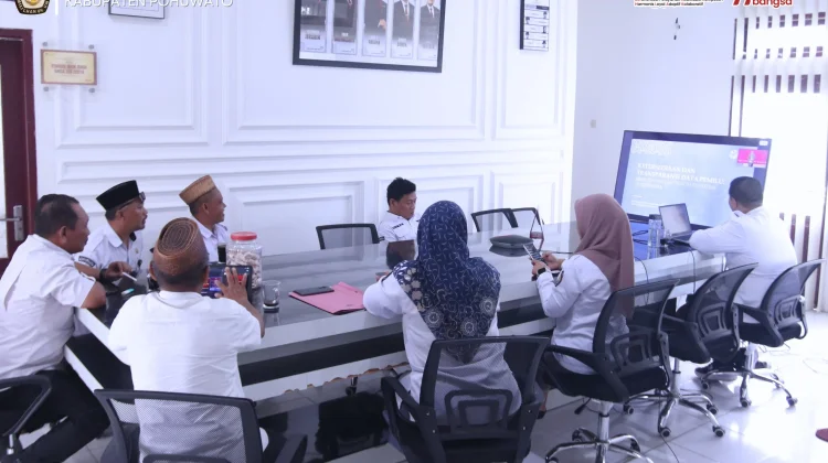 KPU Pohuwato Dukung Integrasi Data Kepemiluan Nasional