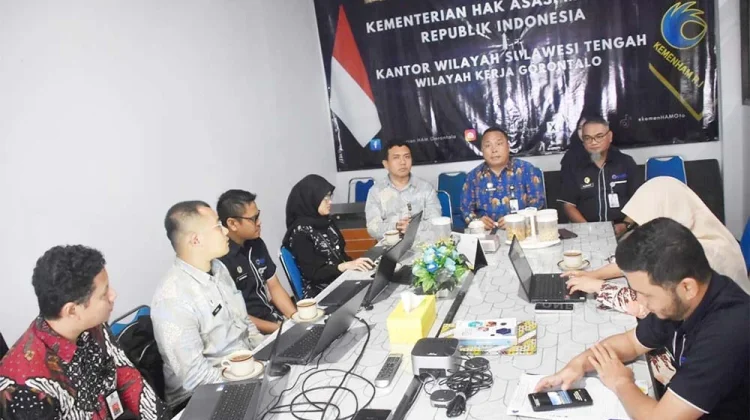 Ditjen PDK HAM Geber Monitoring Kinerja dan Pagu 2027 di Wilker KemenHAM Gorontalo